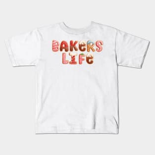 Bakers Life Cookie Art Kids T-Shirt
